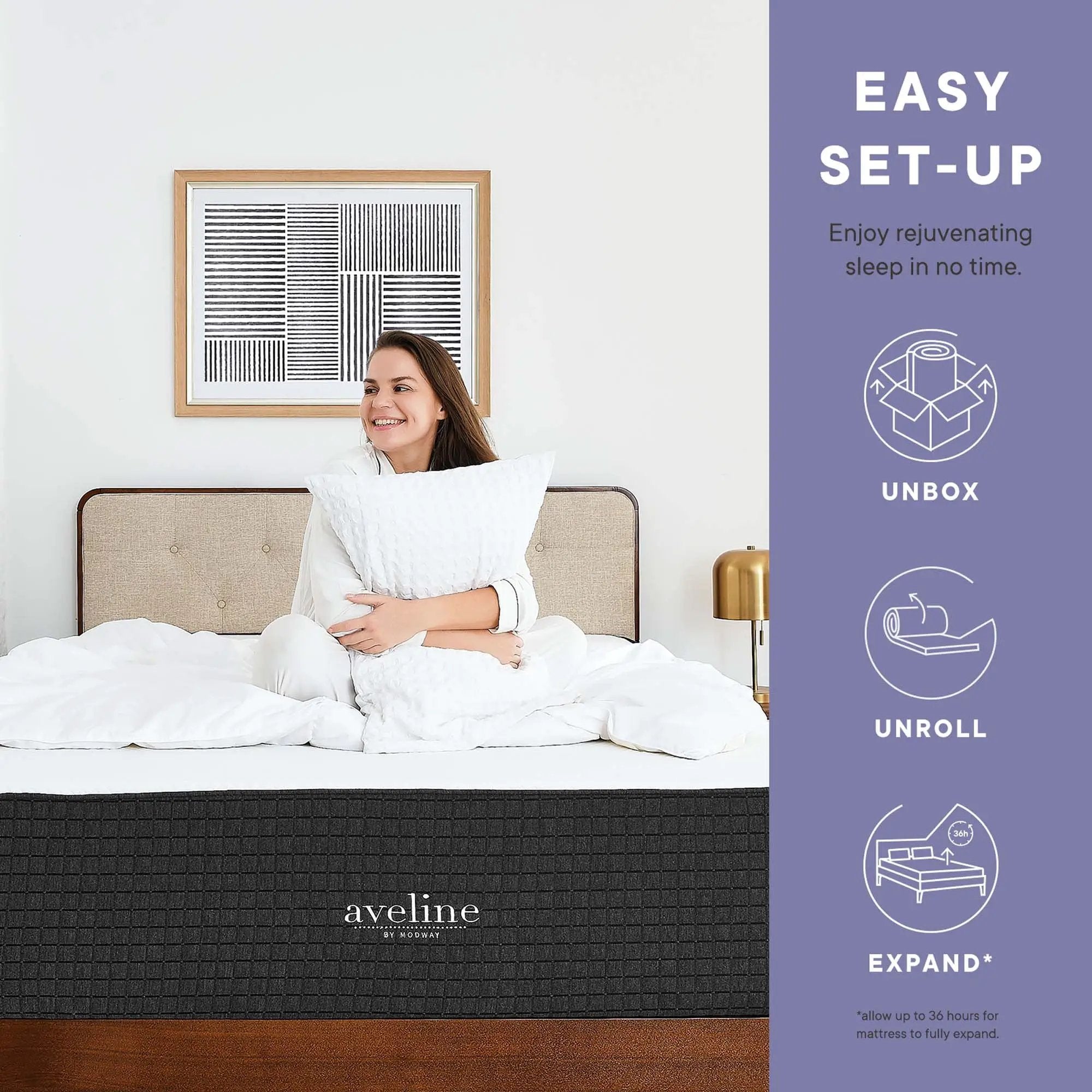 Aveline 12" Memory Foam Mattress by Modway by HouseOfZazla
