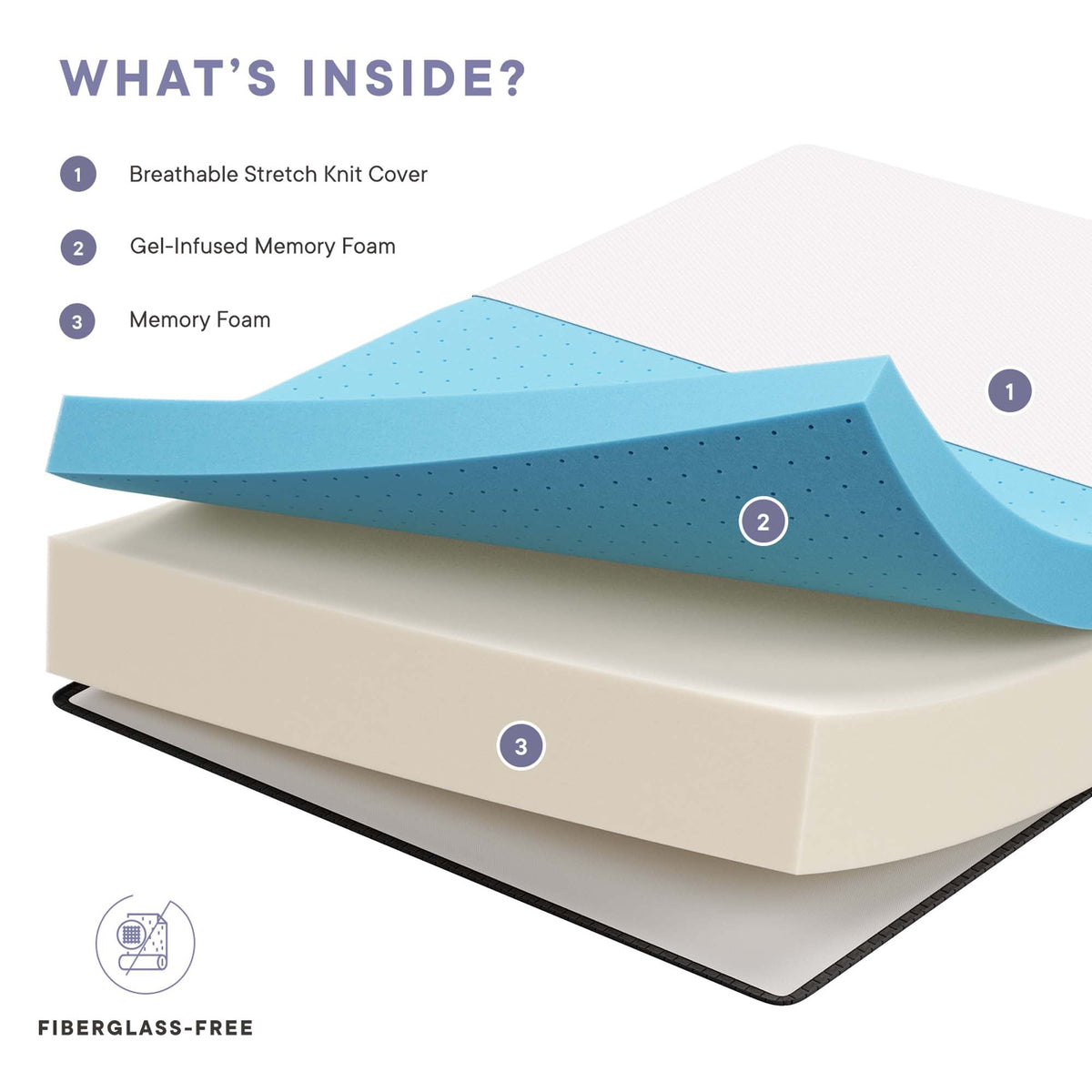 Aveline 14" Memory Foam Mattress by Modway, photo 23 of 41
