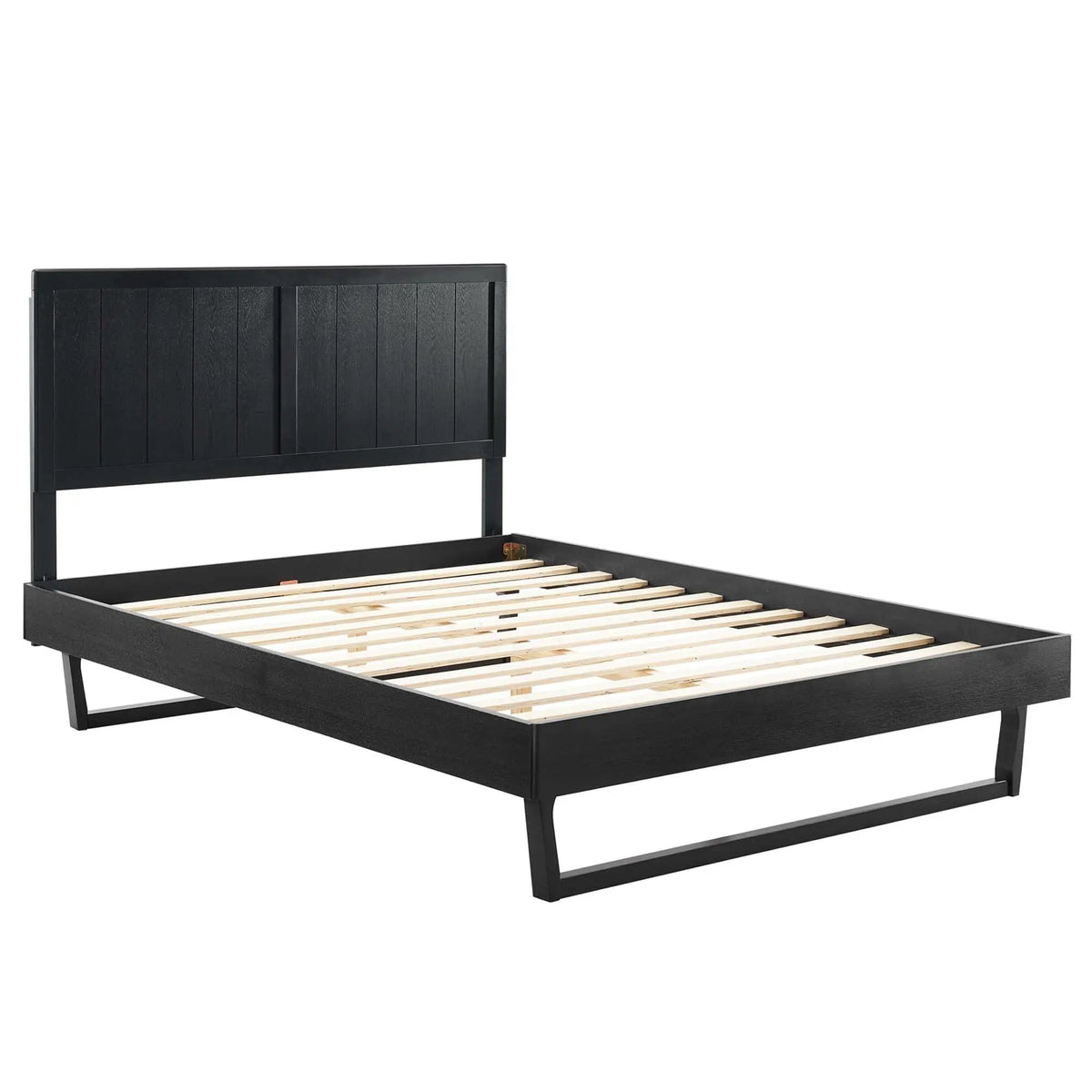 Alana Wood Full Platform Bed with Angular Frame by Modway by HouseOfZazla