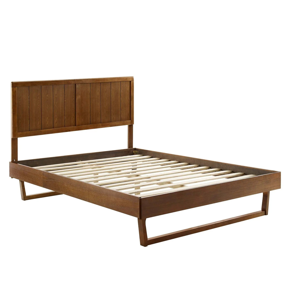 Alana Wood Full Platform Bed with Angular Frame by Modway by HouseOfZazla