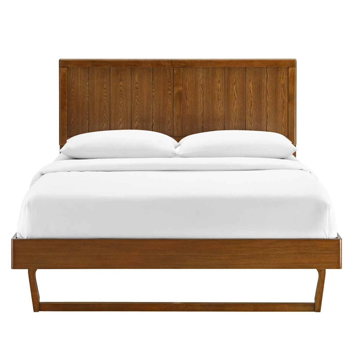Alana Wood Full Platform Bed with Angular Frame by Modway by HouseOfZazla