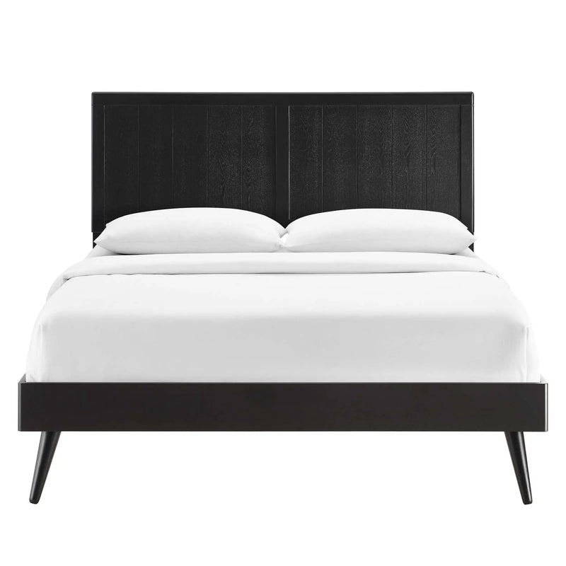 Alana Wood Full Platform Bed with Splayed Legs by Modway by HouseOfZazla