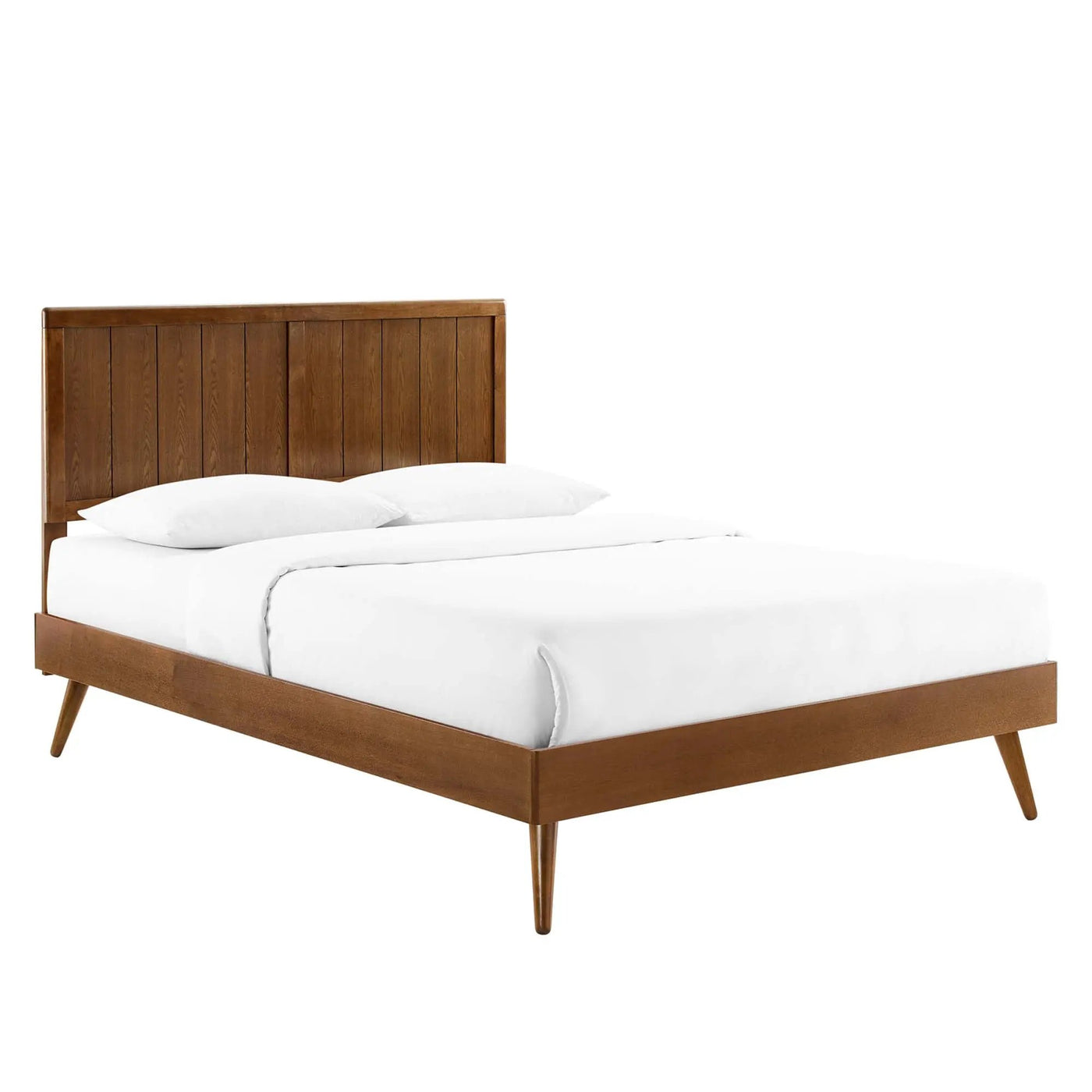 Alana Wood King Platform Bed With Splayed Legs by Modway by HouseOfZazla