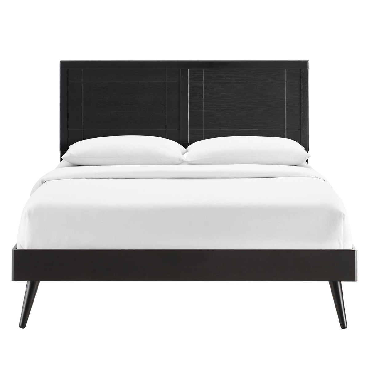 Marlee Wood Platform Bed With Splayed Legs by Modway, photo 30 of 40