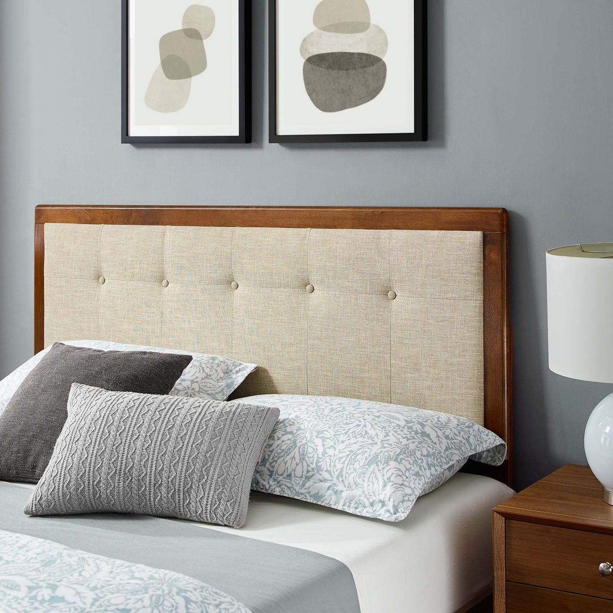 Willow Wood Full Platform Bed With Splayed Legs by Modway, photo 12 of 31