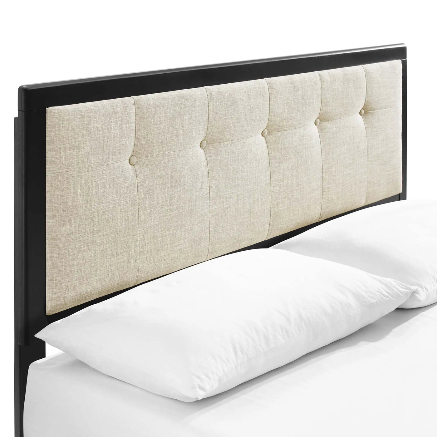 Willow Wood King Platform Bed With Splayed Legs by Modway by HouseOfZazla