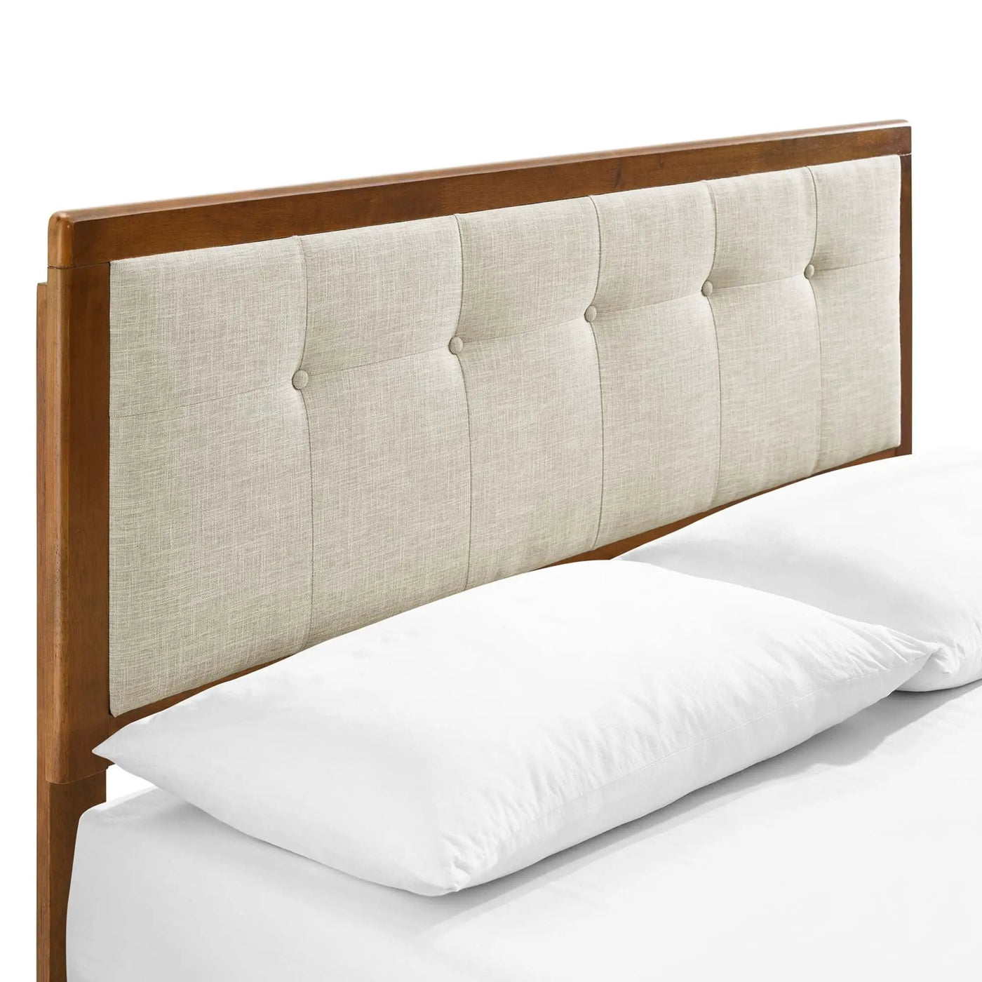 Willow Wood King Platform Bed With Splayed Legs by Modway by HouseOfZazla