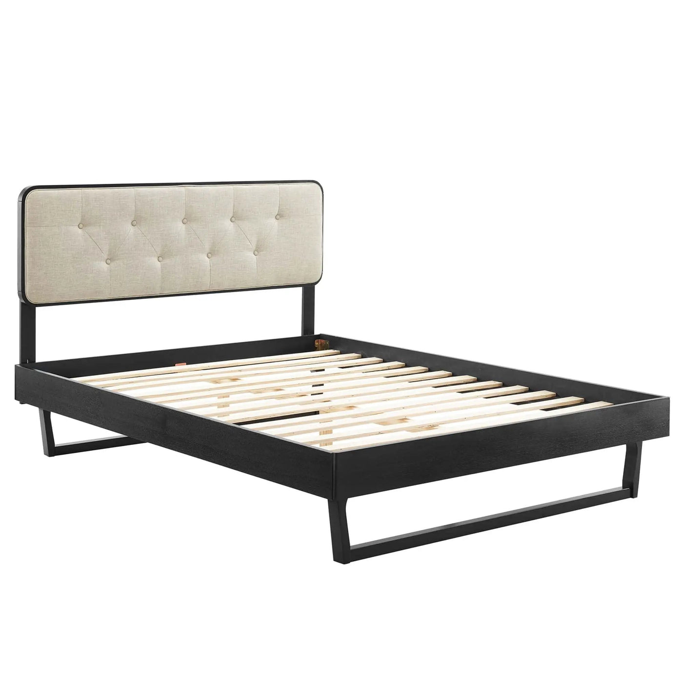 Bridgette Wood Full Platform Bed with Angular Frame by Modway by HouseOfZazla