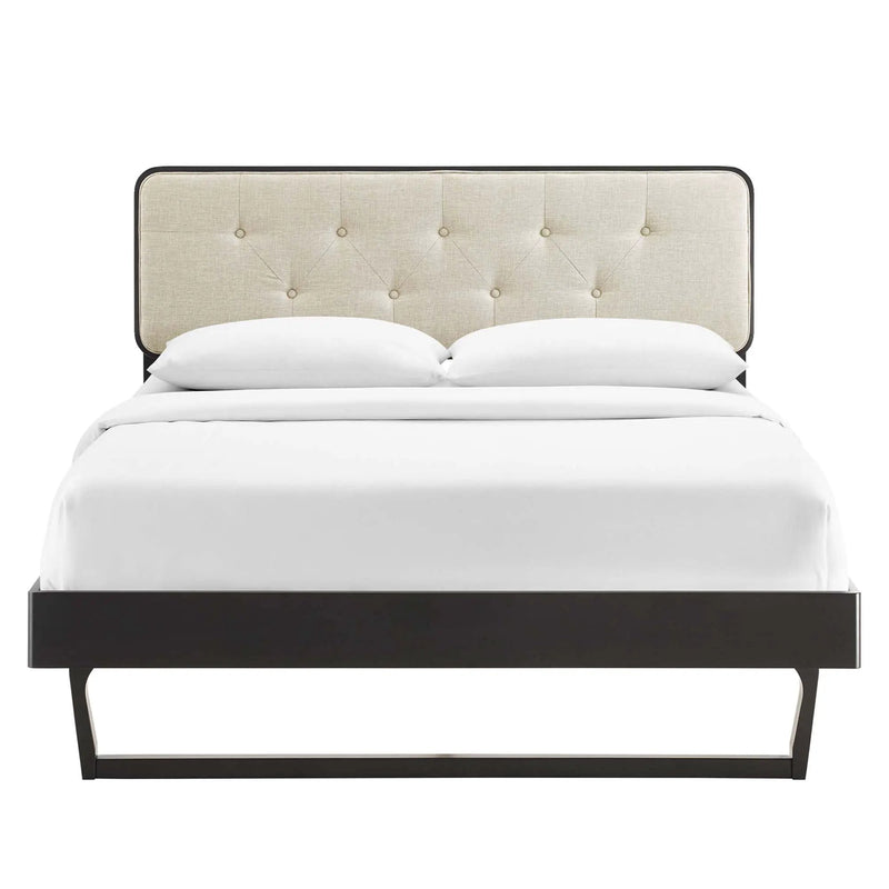 Bridgette Wood Full Platform Bed with Angular Frame by Modway by HouseOfZazla