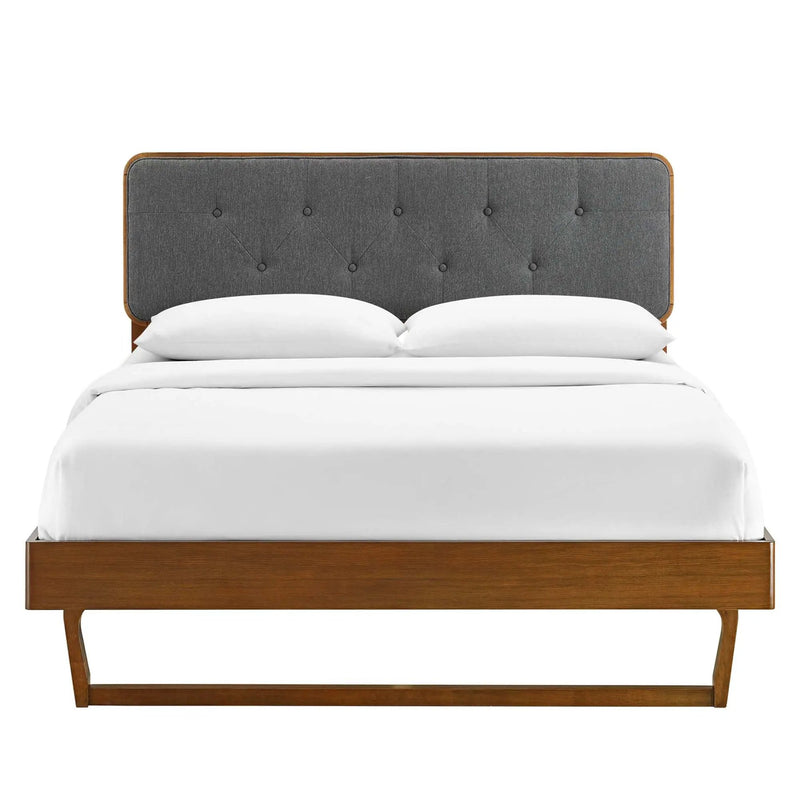 Bridgette Wood Full Platform Bed with Angular Frame by Modway by HouseOfZazla
