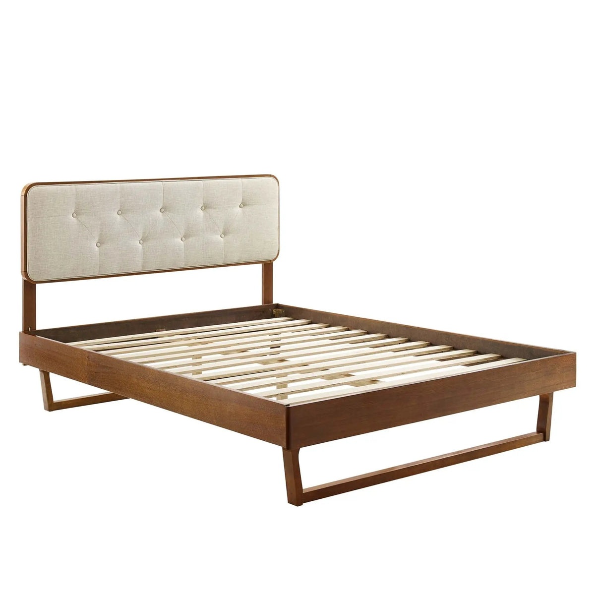 Bridgette Wood Twin Platform Bed With Angular Frame by Modway by HouseOfZazla