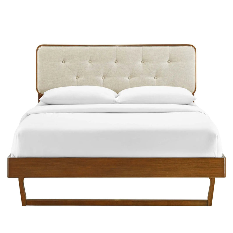 Bridgette Wood Twin Platform Bed With Angular Frame by Modway by HouseOfZazla