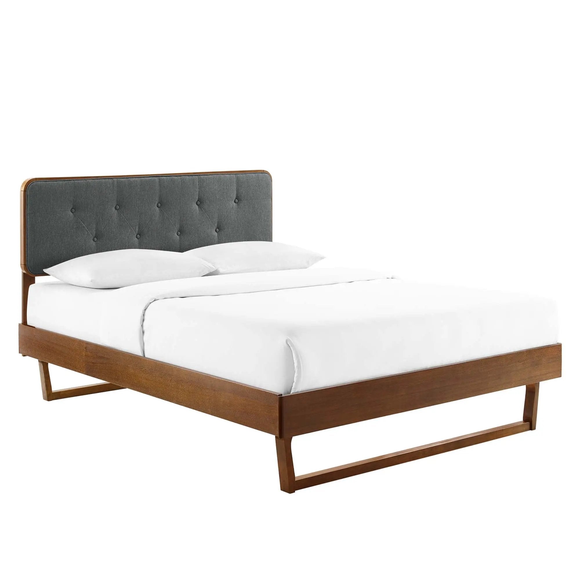 Bridgette Wood Twin Platform Bed With Angular Frame by Modway by HouseOfZazla