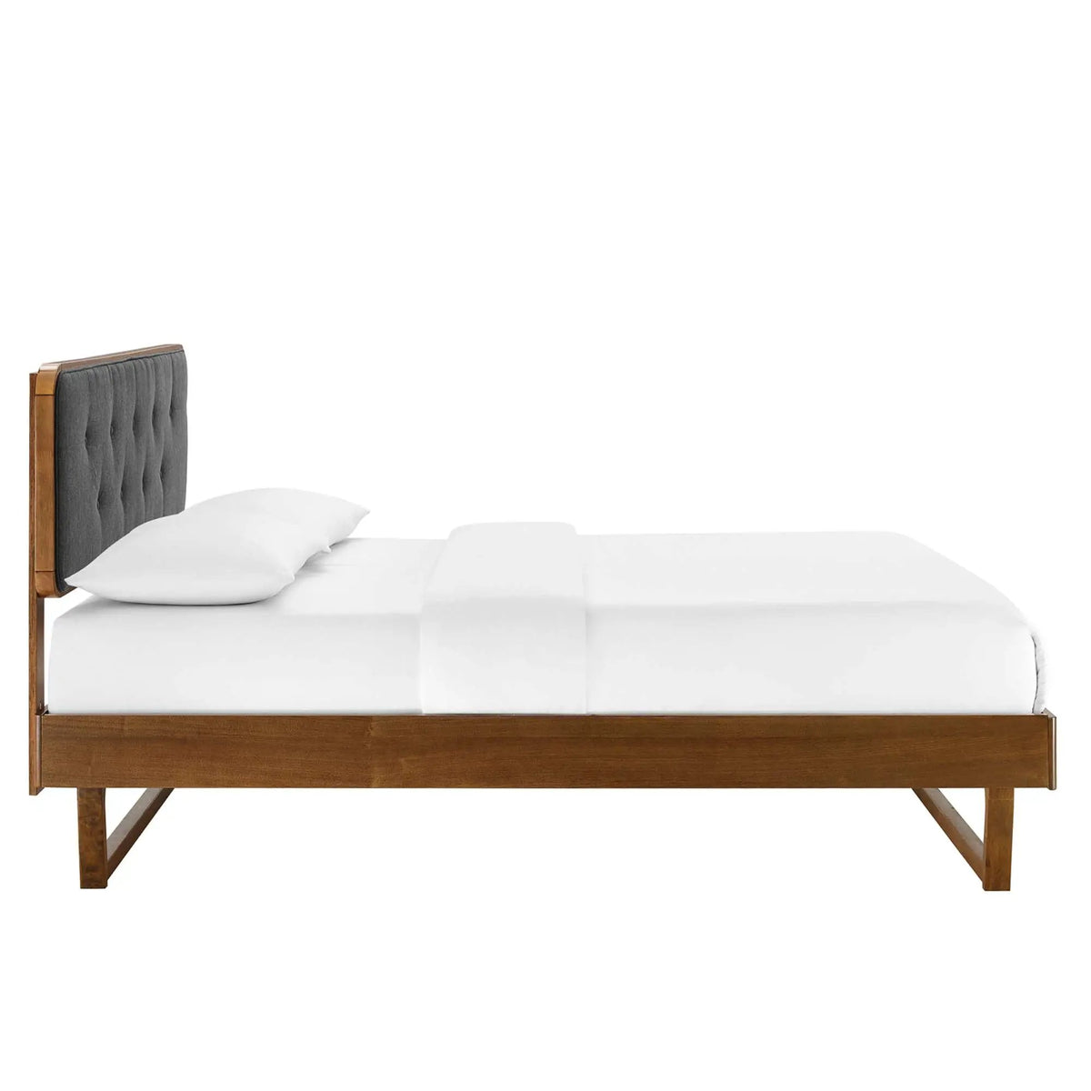 Bridgette Wood Twin Platform Bed With Angular Frame by Modway by HouseOfZazla