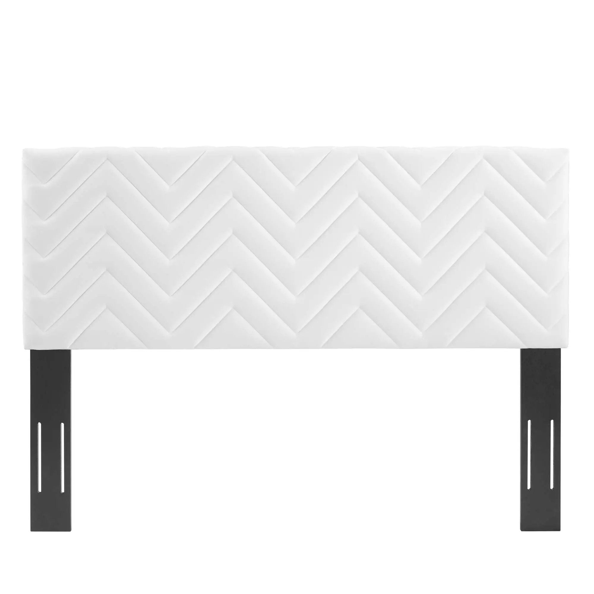 Mercy Chevron Tufted Performance Velvet Twin Headboard by Modway by HouseOfZazla