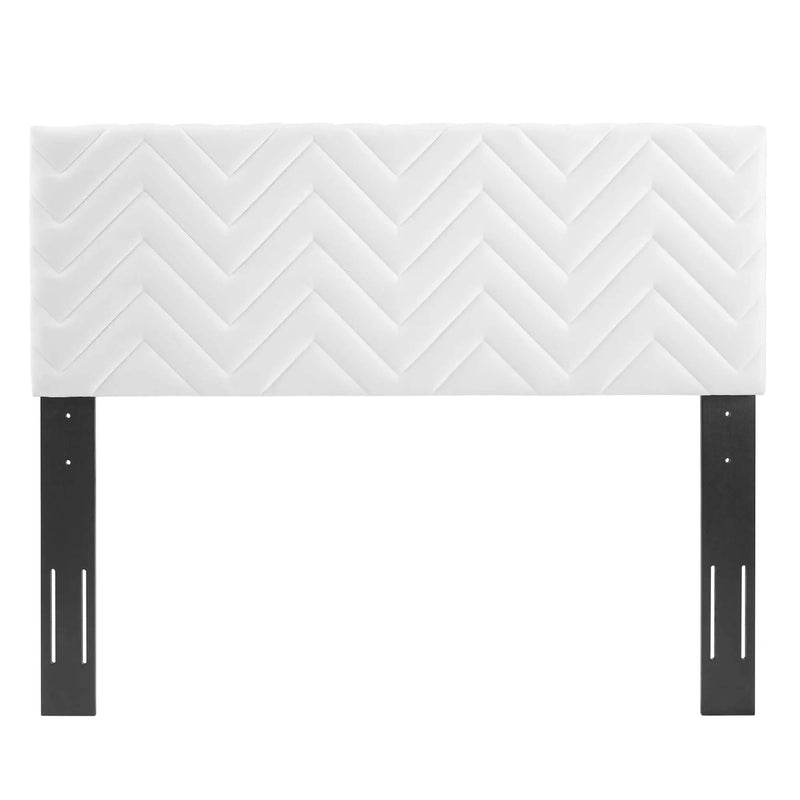 Mercy Chevron Tufted Performance Velvet Full/Queen Headboard by Modway by HouseOfZazla