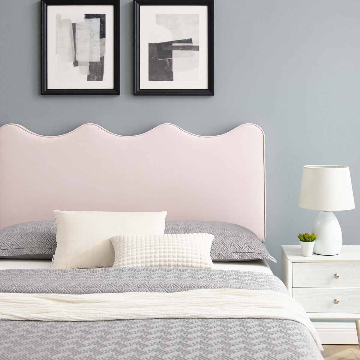 Current Performance Velvet Full Platform Bed by Modway - MOD-6732, photo 22 of 36