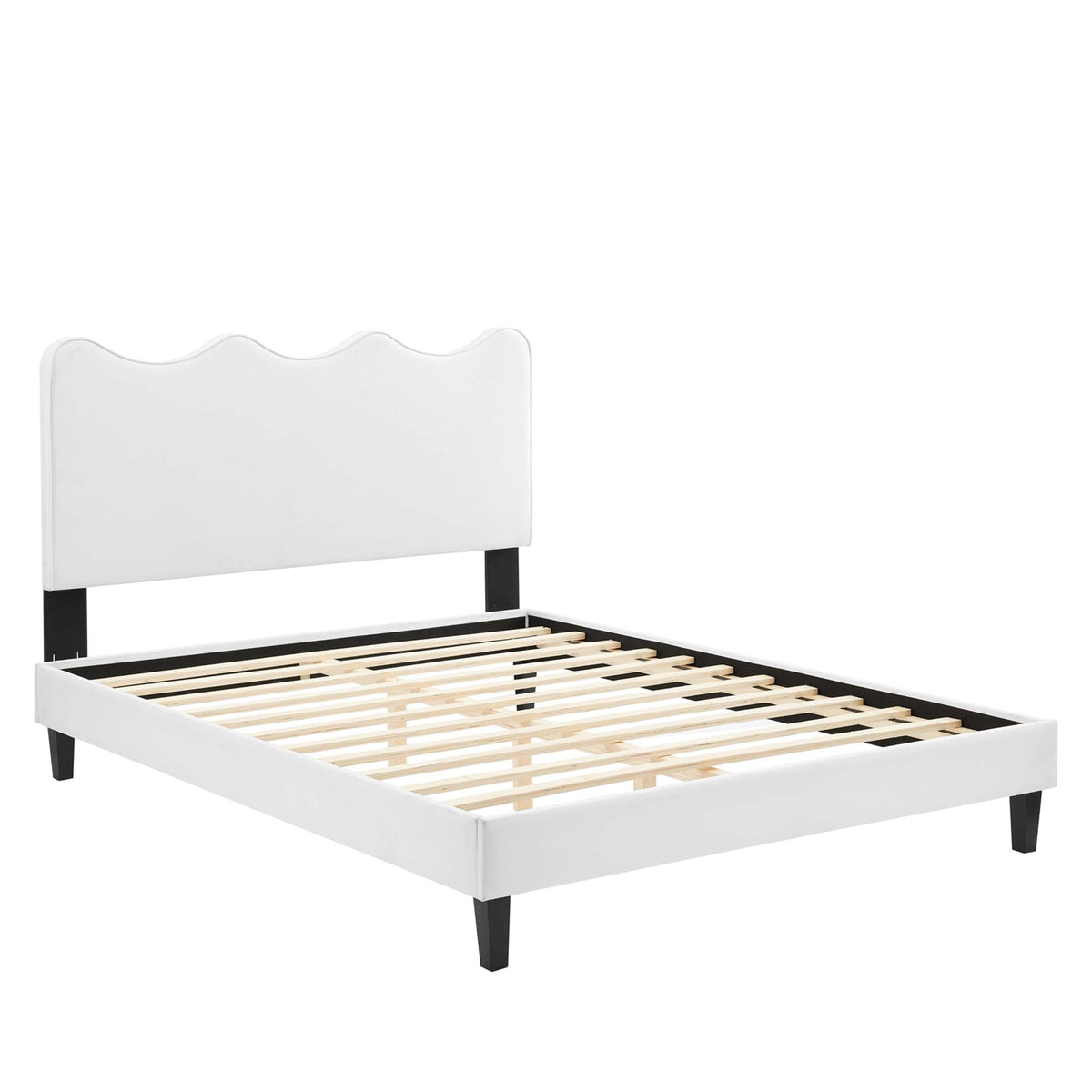 Current Performance Velvet Full Platform Bed by Modway - MOD-6732, photo 29 of 36