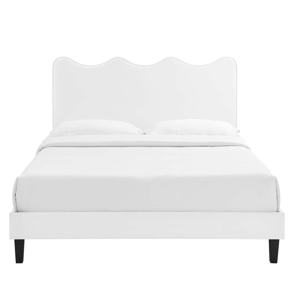 Current Performance Velvet Full Platform Bed by Modway - MOD-6732, photo 31 of 36