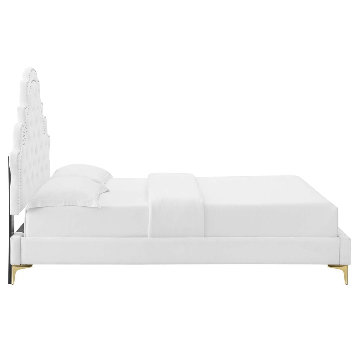 Gwyneth Tufted Performance Velvet Full Platform Bed by Modway - MOD-6757, photo 18 of 22