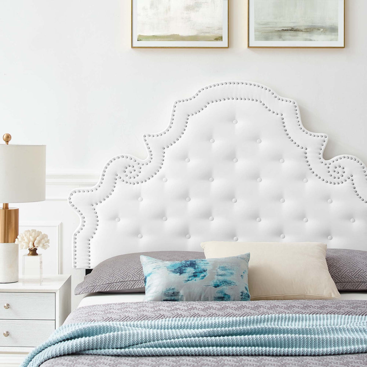 Gwyneth Tufted Performance Velvet Full Platform Bed by Modway - MOD-6758, photo 11 of 11