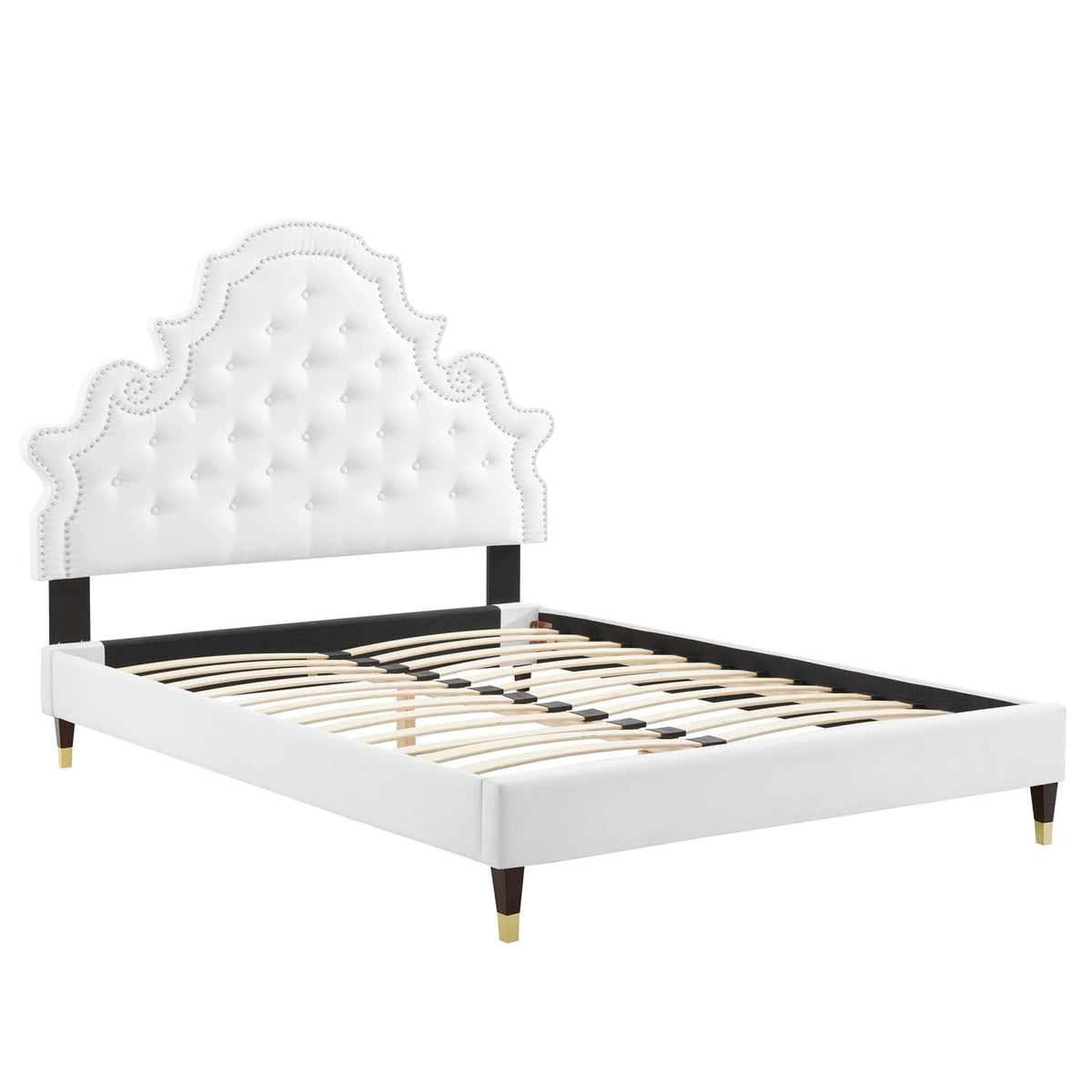 Gwyneth Tufted Performance Velvet Full Platform Bed by Modway - MOD-6758, photo 4 of 11