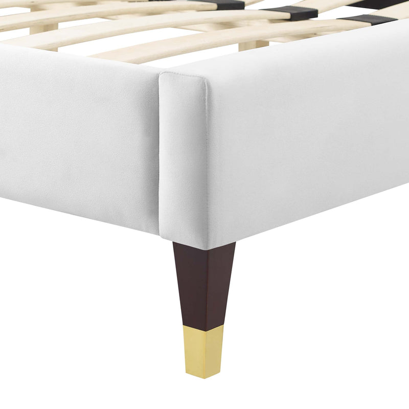 Gwyneth Tufted Performance Velvet Full Platform Bed by Modway - MOD-6758, photo 5 of 11