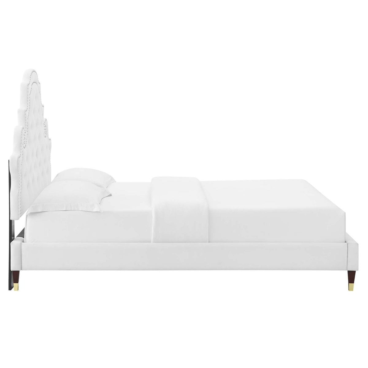 Gwyneth Tufted Performance Velvet Full Platform Bed by Modway - MOD-6758, photo 7 of 11