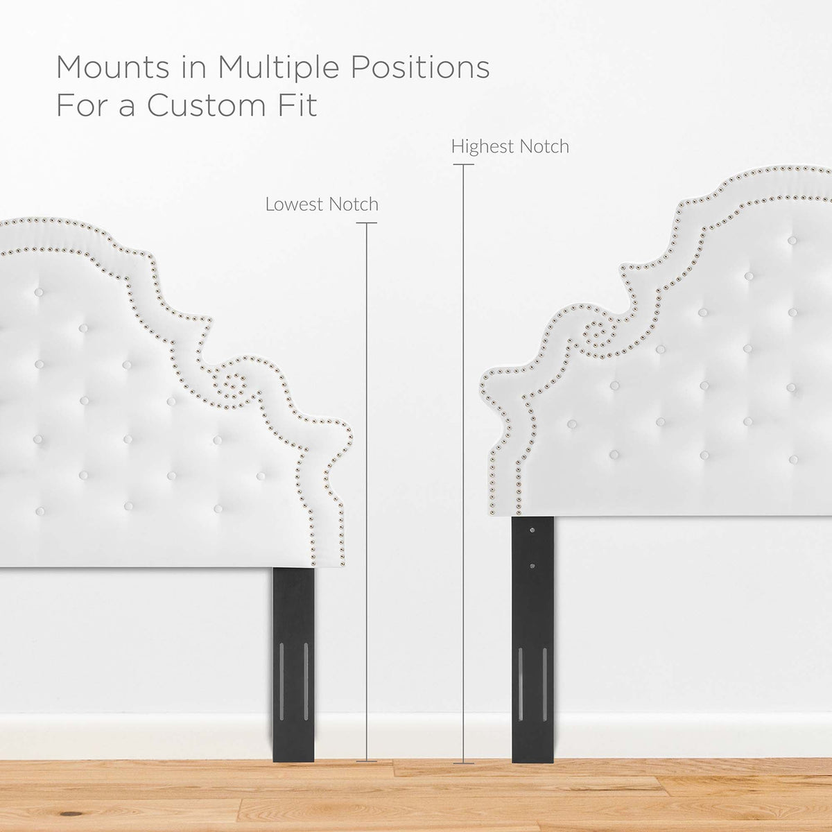 Gwyneth Tufted Performance Velvet Full Platform Bed by Modway - MOD-6758, photo 3 of 11