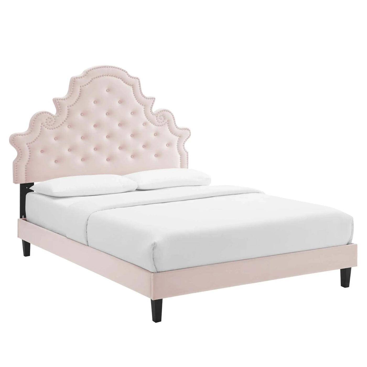 Gwyneth Tufted Performance Velvet Full Platform Bed by Modway by HouseOfZazla