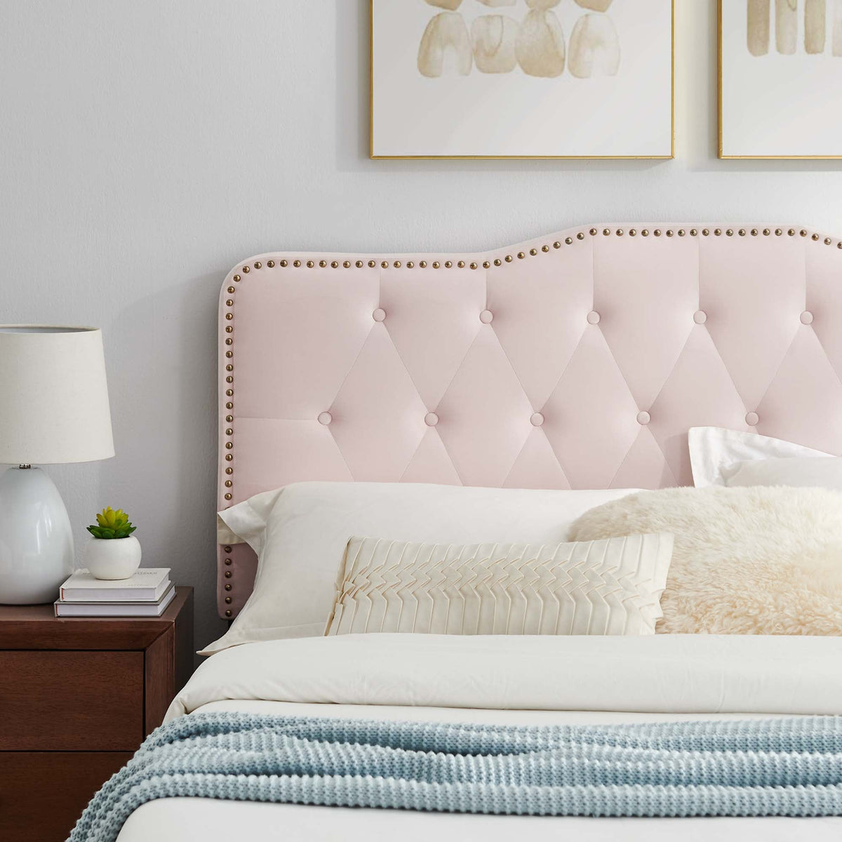 Amber Performance Velvet Queen Platform Bed by Modway - MOD-6775, photo 16 of 16