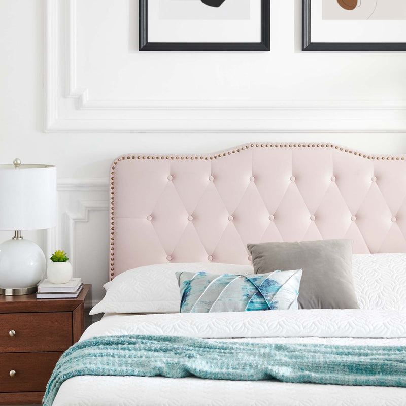 Amber Performance Velvet Queen Platform Bed by Modway - MOD-6777, photo 13 of 15