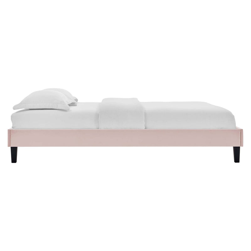 Amber Performance Velvet Queen Platform Bed by Modway - MOD-6777, photo 7 of 15