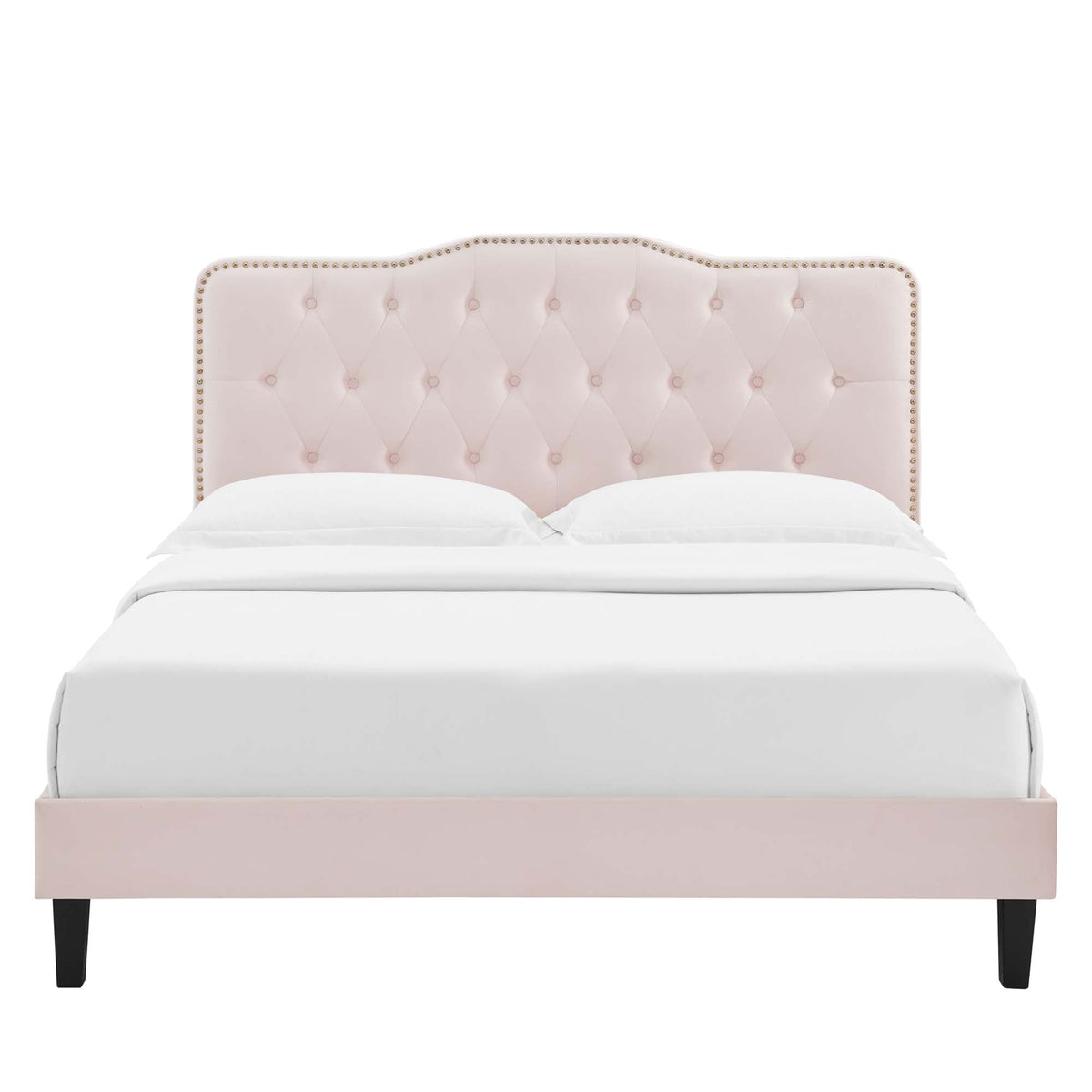 Amber Performance Velvet Queen Platform Bed by Modway - MOD-6777, photo 11 of 15