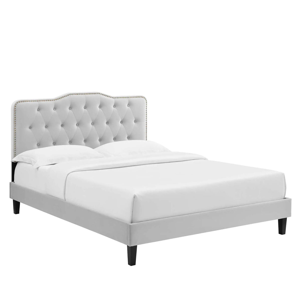 Amber Performance Velvet Twin Platform Bed by Modway by HouseOfZazla