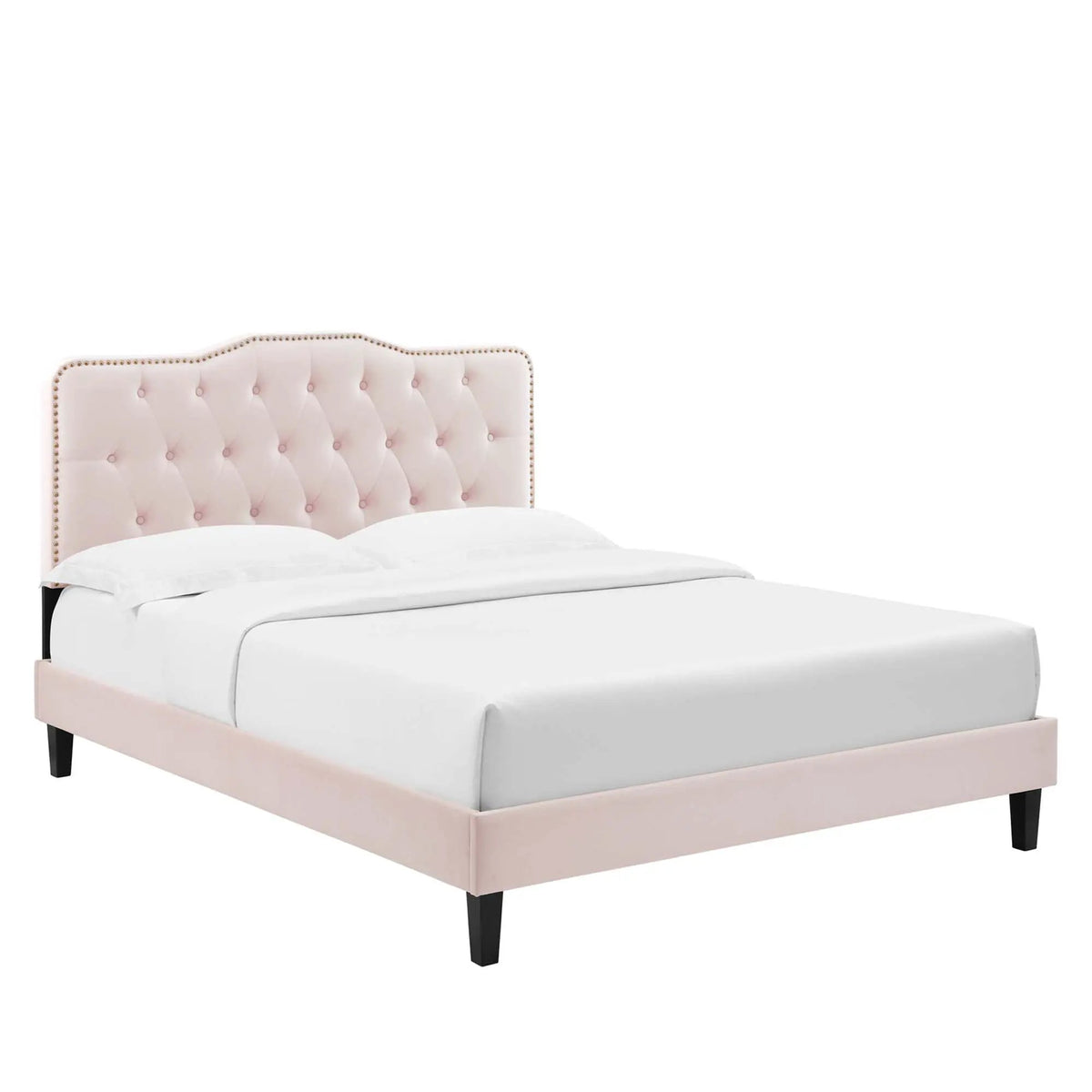 Amber Performance Velvet Twin Platform Bed by Modway by HouseOfZazla