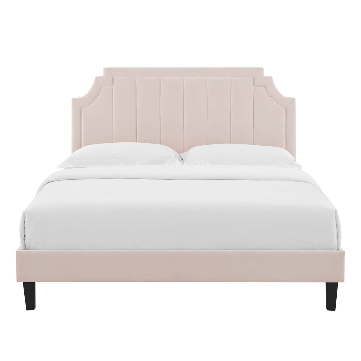 Sienna Performance Velvet Twin Platform Bed by Modway - MOD-6908, photo 19 of 24