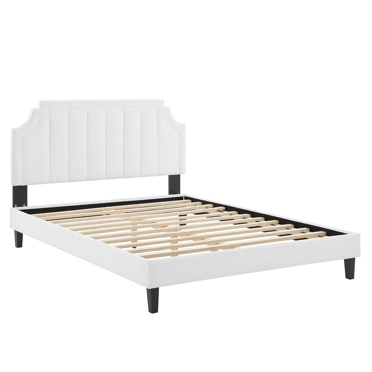 Sienna Performance Velvet Full Platform Bed by Modway - MOD-6914, photo 28 of 36