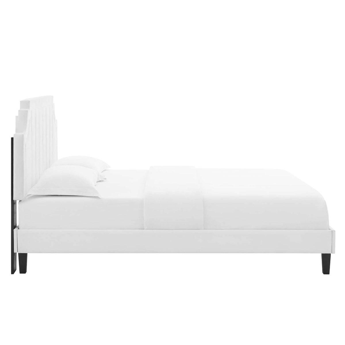 Sienna Performance Velvet Full Platform Bed by Modway - MOD-6914, photo 30 of 36