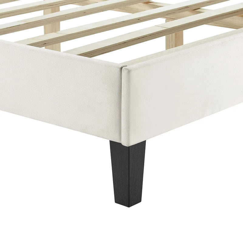Sofia Channel Tufted Performance Velvet Full Platform Bed by Modway by HouseOfZazla