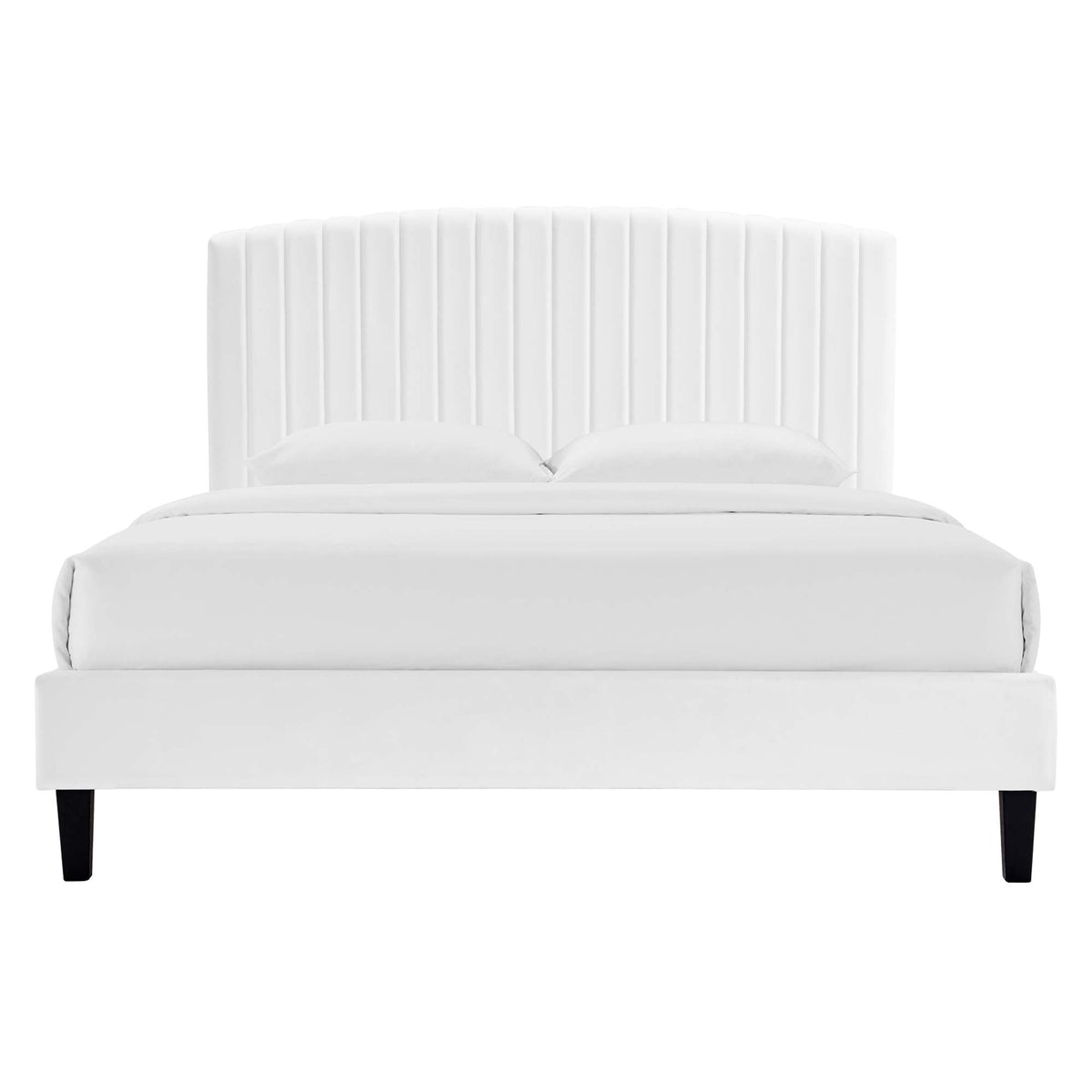 Alessi Performance Velvet Platform Bed by Modway, photo 14 of 28