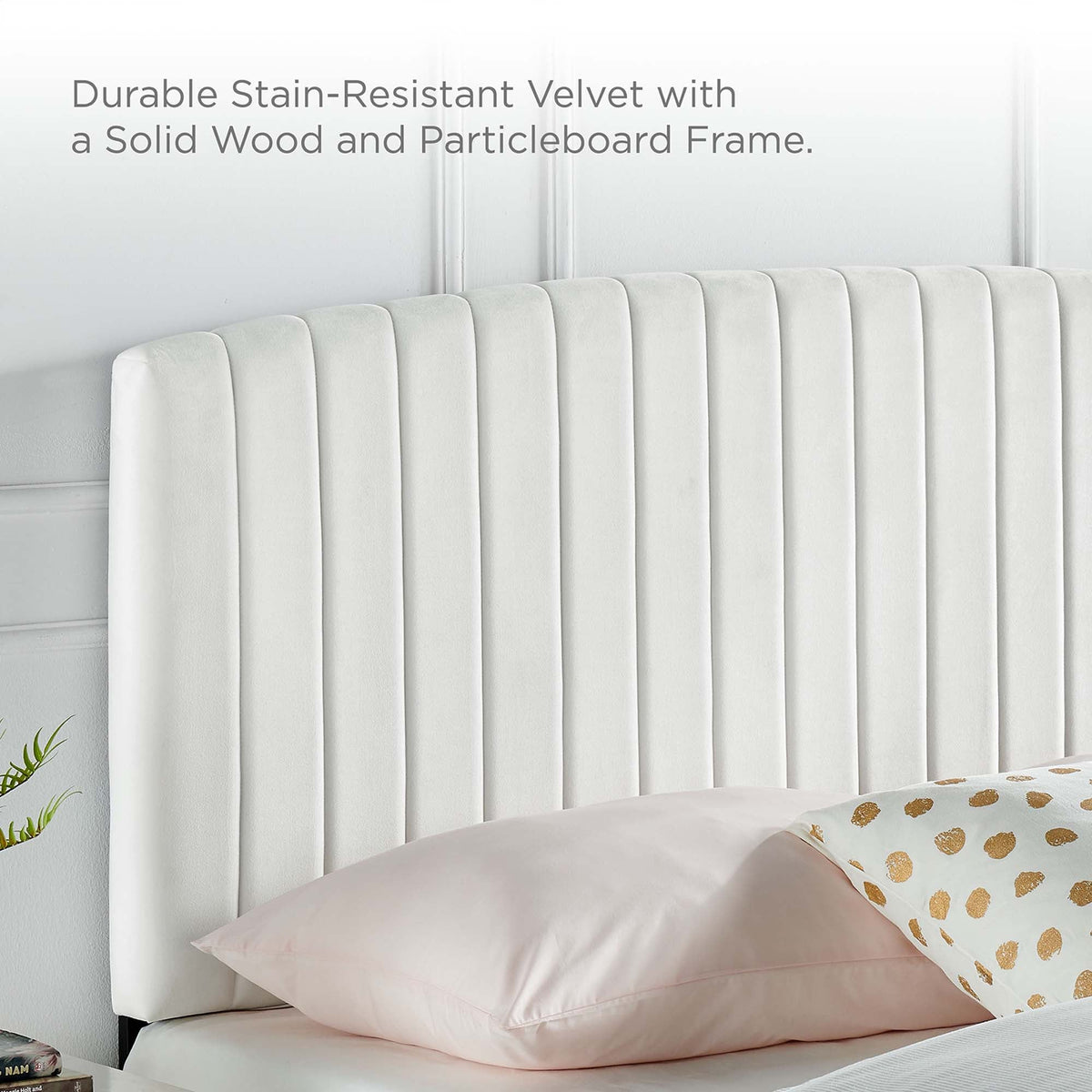 Alessi Performance Velvet Platform Bed by Modway, photo 11 of 28