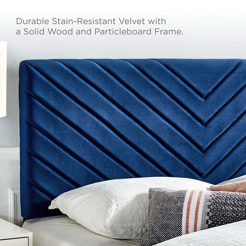 Roxanne Performance Velvet Full Platform Bed by Modway by HouseOfZazla