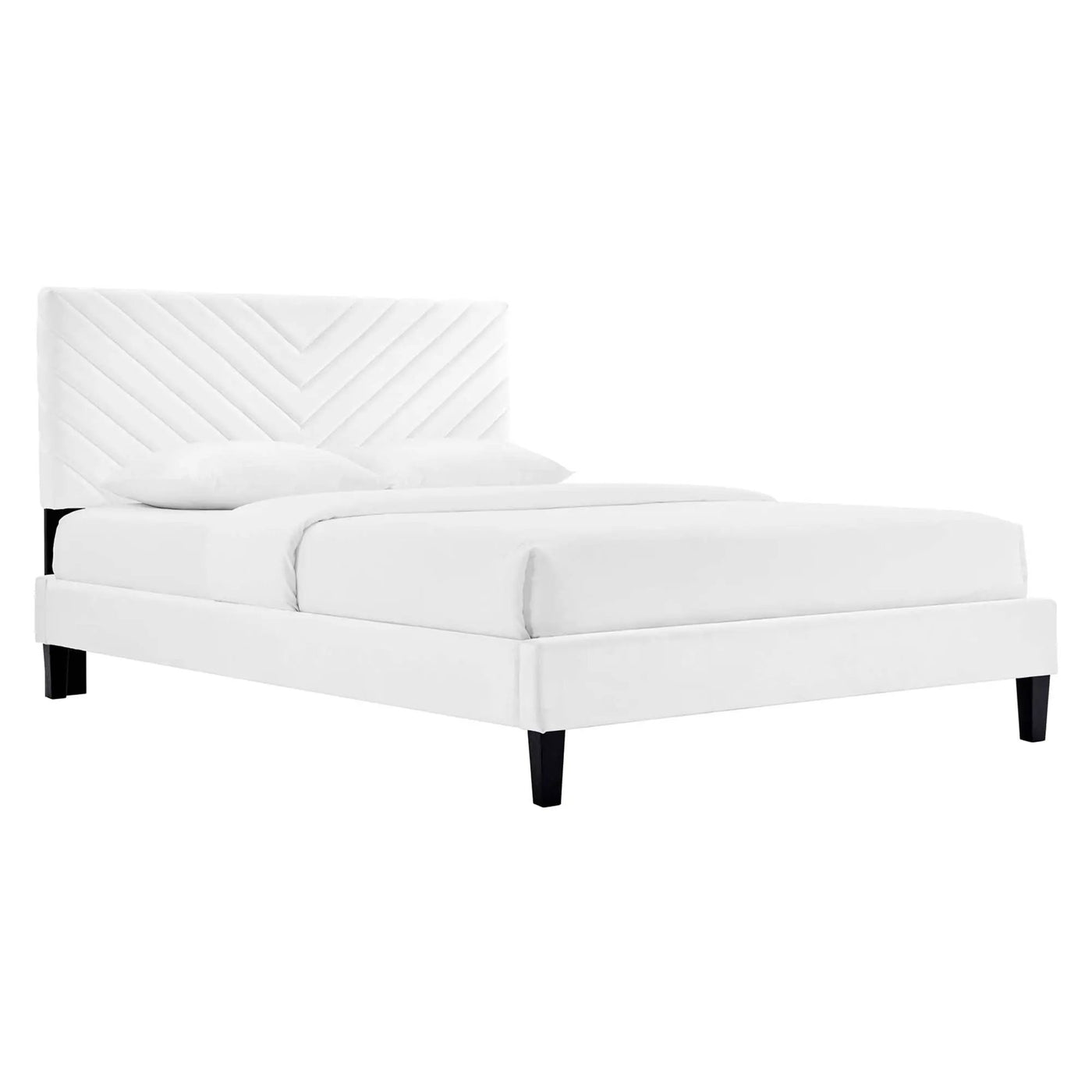 Roxanne Performance Velvet Full Platform Bed by Modway by HouseOfZazla