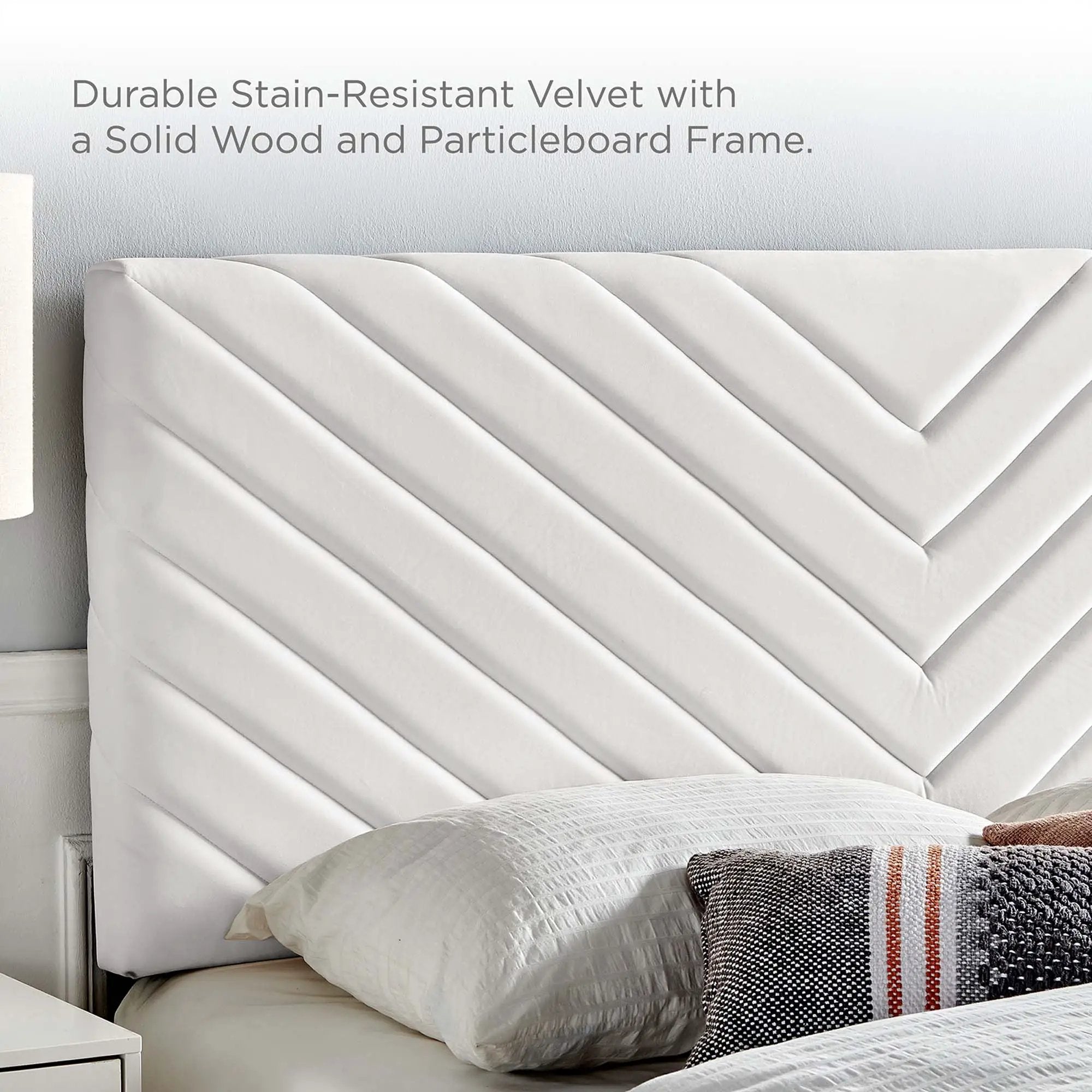 Roxanne Performance Velvet Full Platform Bed by Modway by HouseOfZazla
