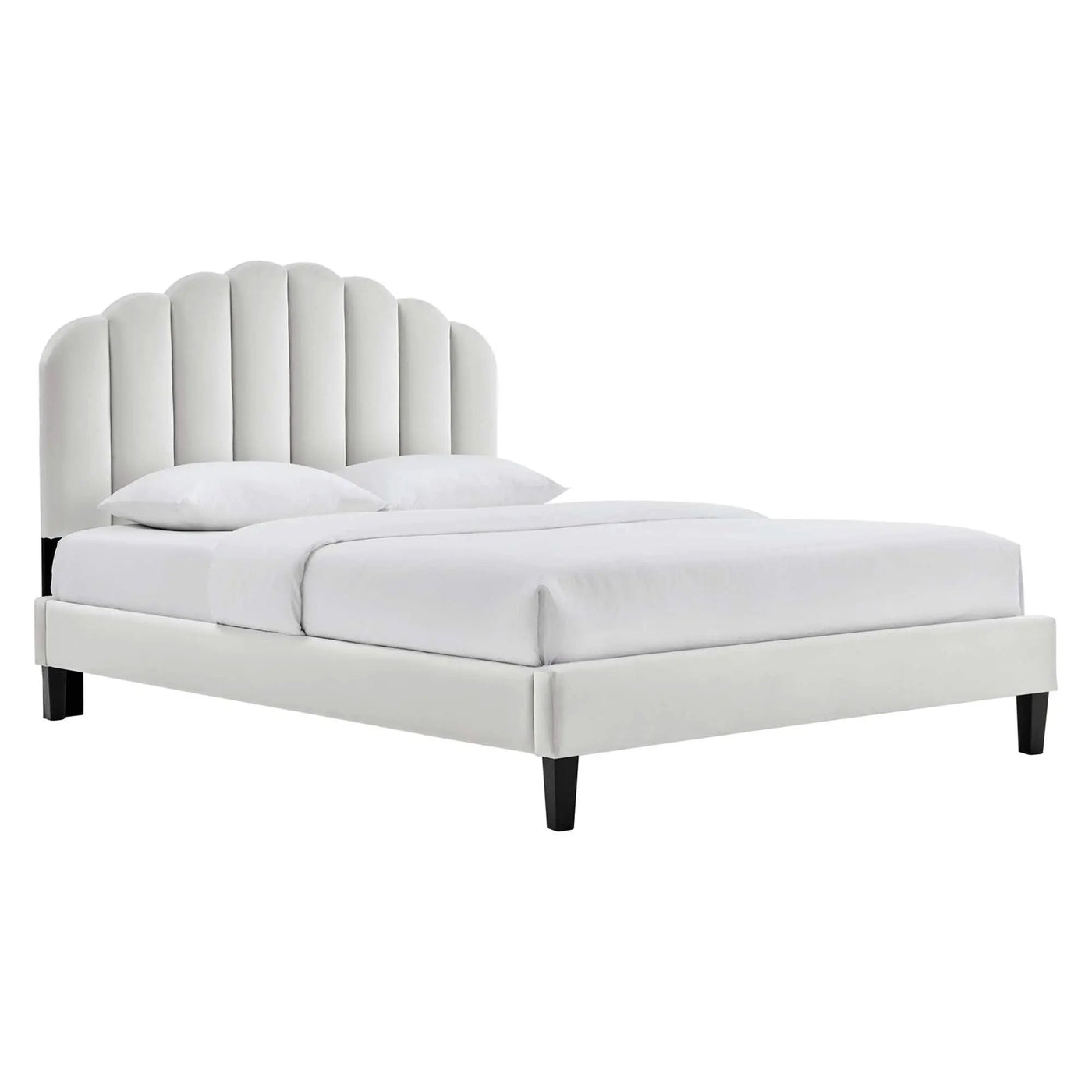 Daisy Performance Velvet Full Platform Bed by Modway by HouseOfZazla
