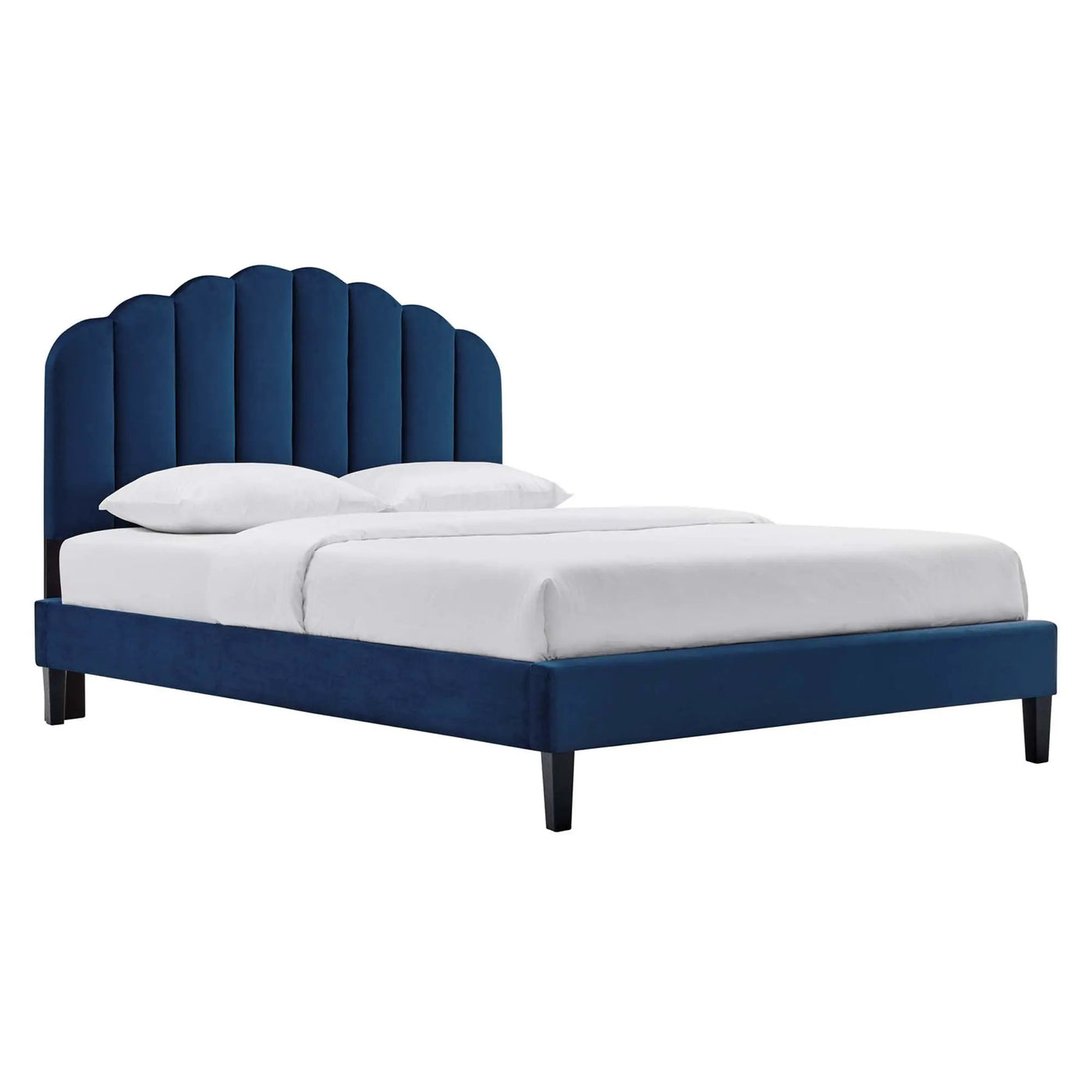 Daisy Performance Velvet Full Platform Bed by Modway by HouseOfZazla