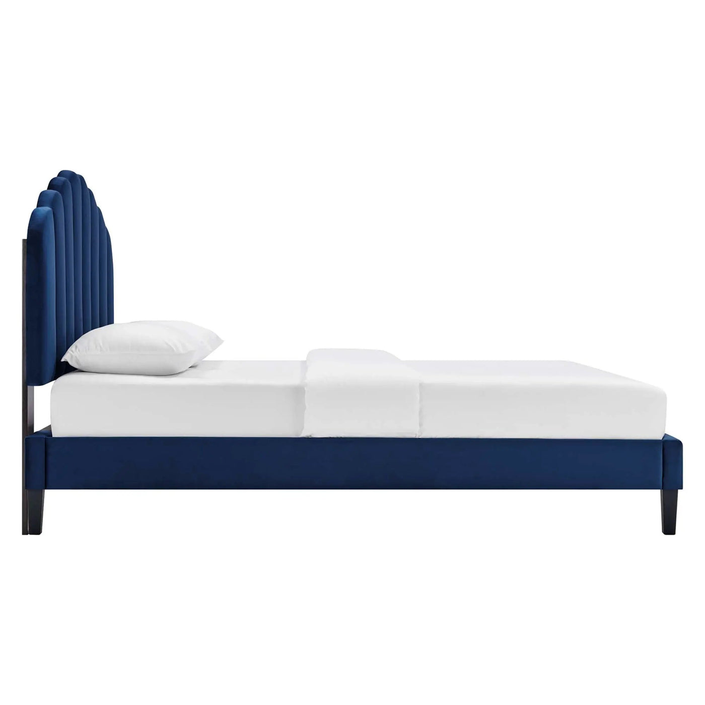 Daisy Performance Velvet Full Platform Bed by Modway by HouseOfZazla