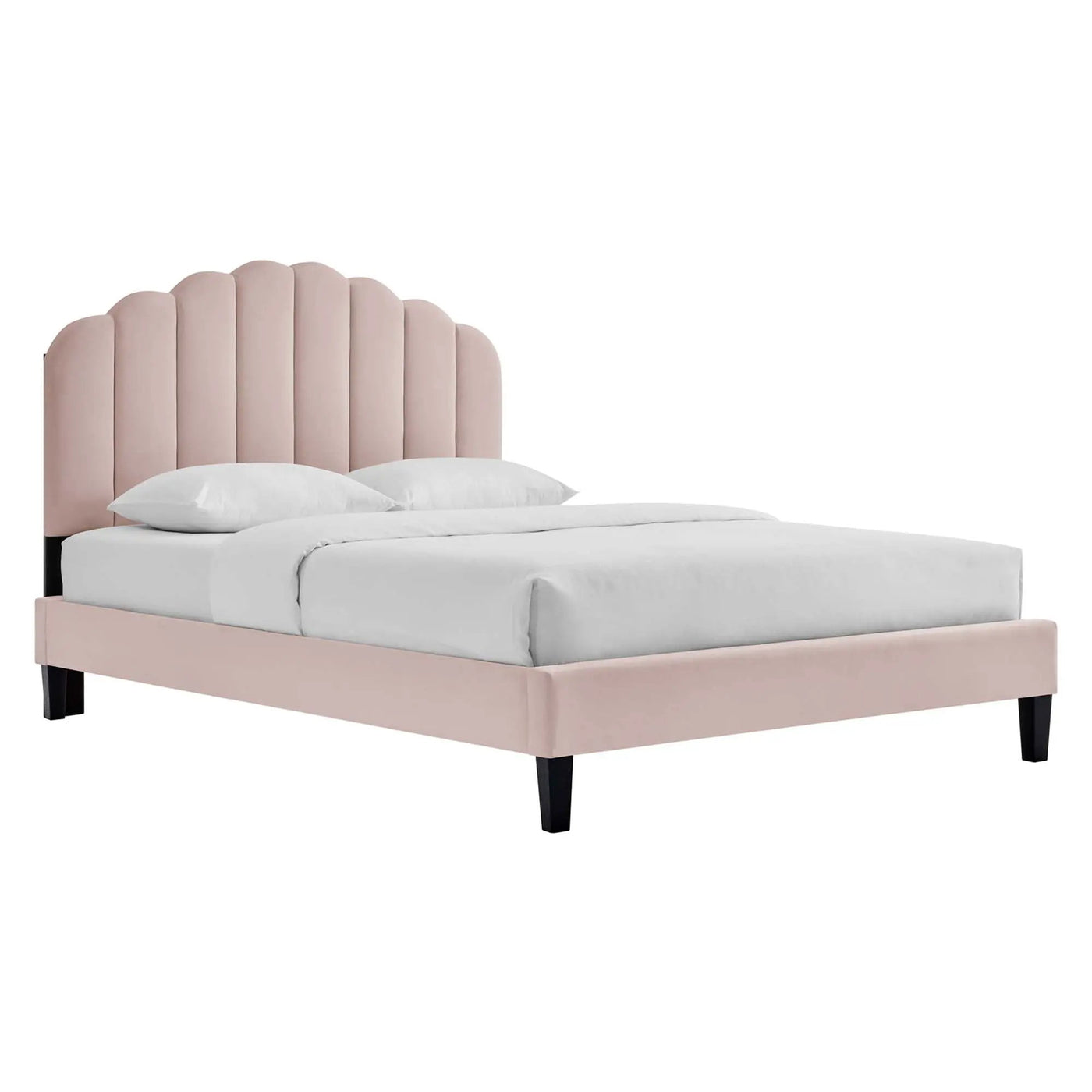 Daisy Performance Velvet Full Platform Bed by Modway by HouseOfZazla