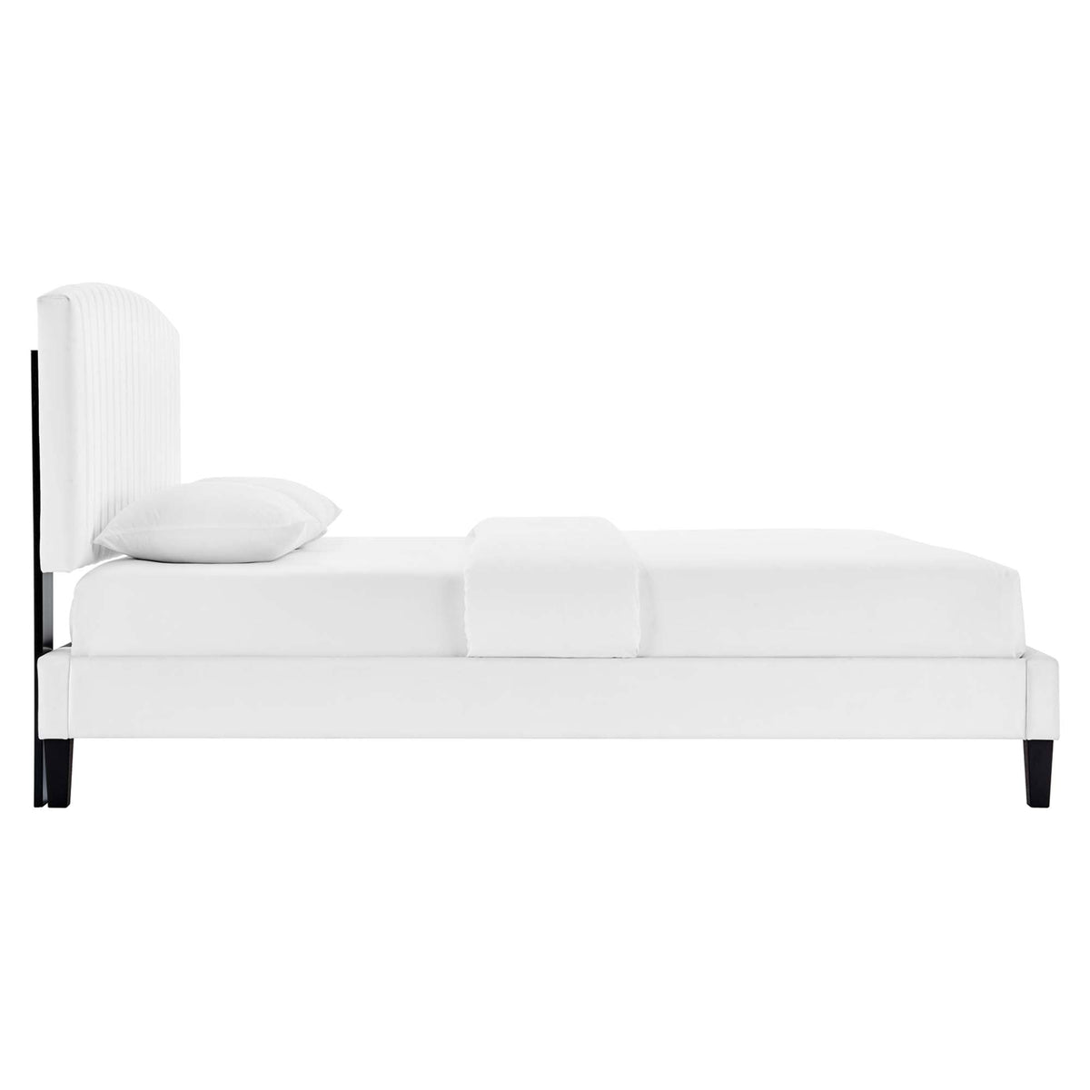Alessi Performance Velvet Platform Bed by Modway, photo 2 of 28